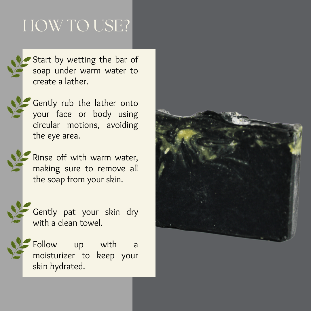 Activated Charcoal Himalayan Pink Salt Soap - EcoBerry