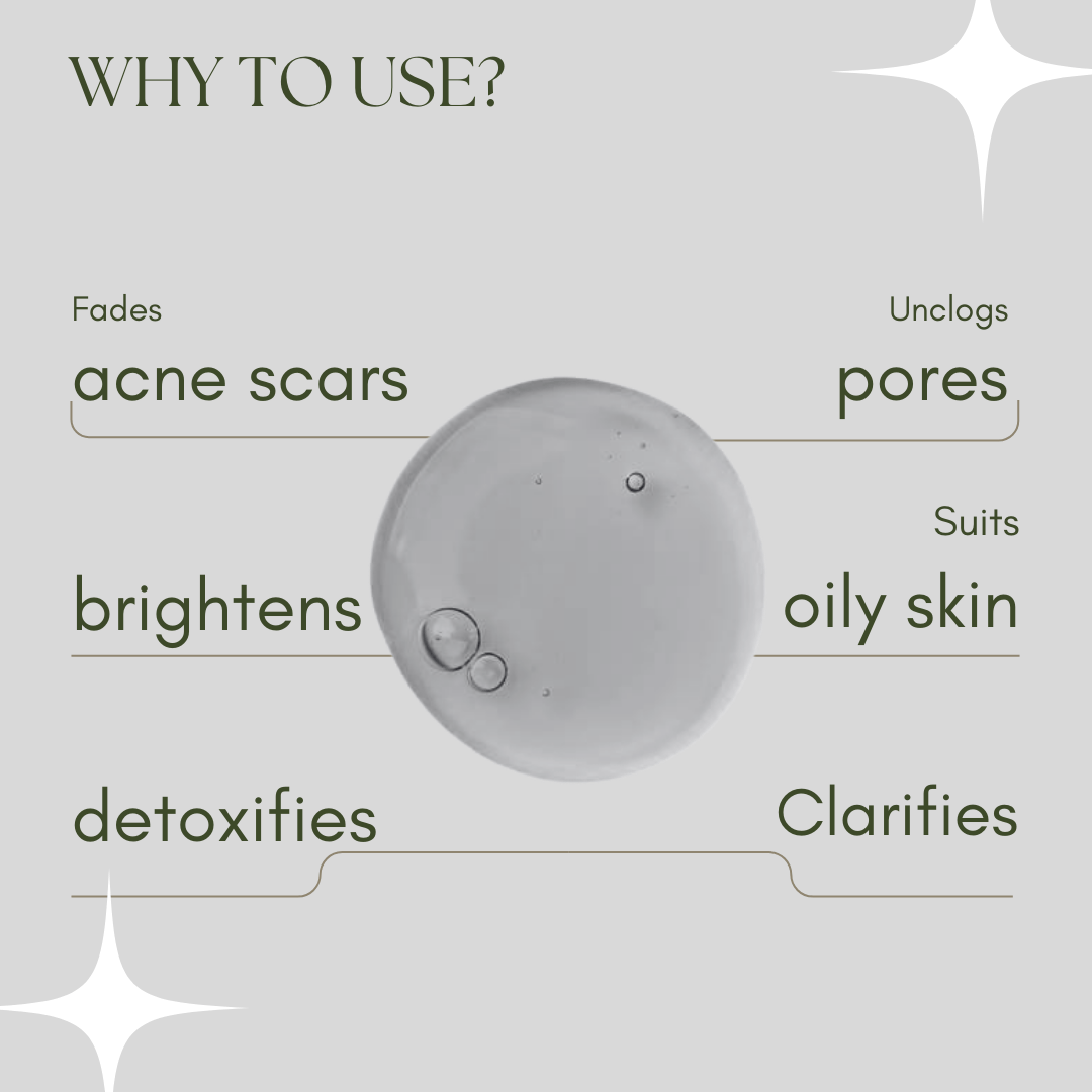 Activated Charcoal Tea tree Detoxifying Face Wash - EcoBerry