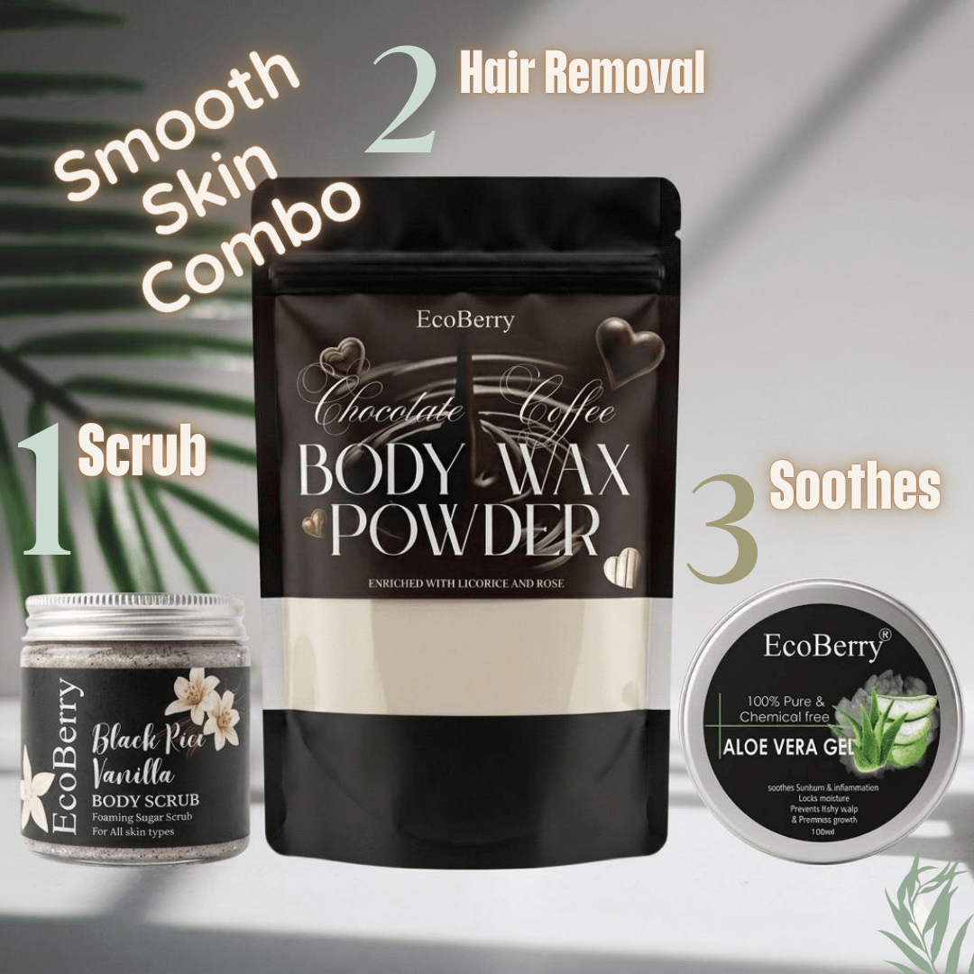 Black Rice Vanilla Body Scrub - EcoBerry