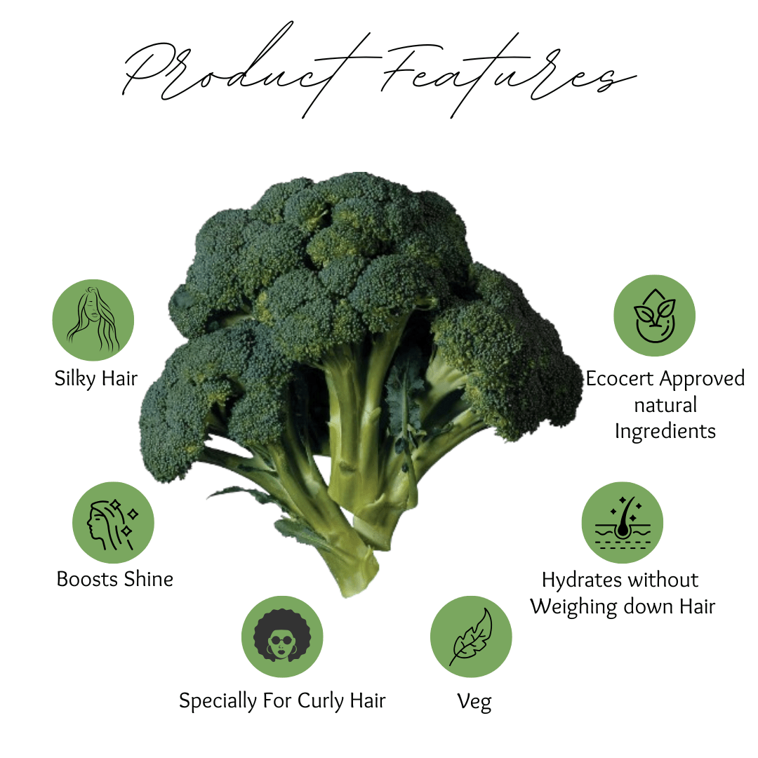 Broccoli Bee Propolis Frizz Control Hair Serum - EcoBerry