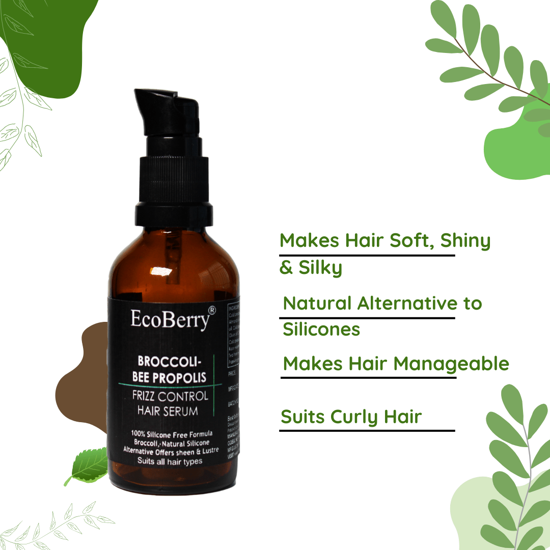 Broccoli Bee Propolis Frizz Control Hair Serum - EcoBerry
