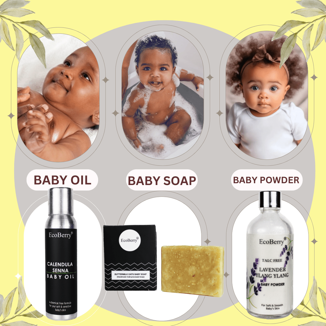 Calendula Senna Baby Oil - EcoBerry - Routine