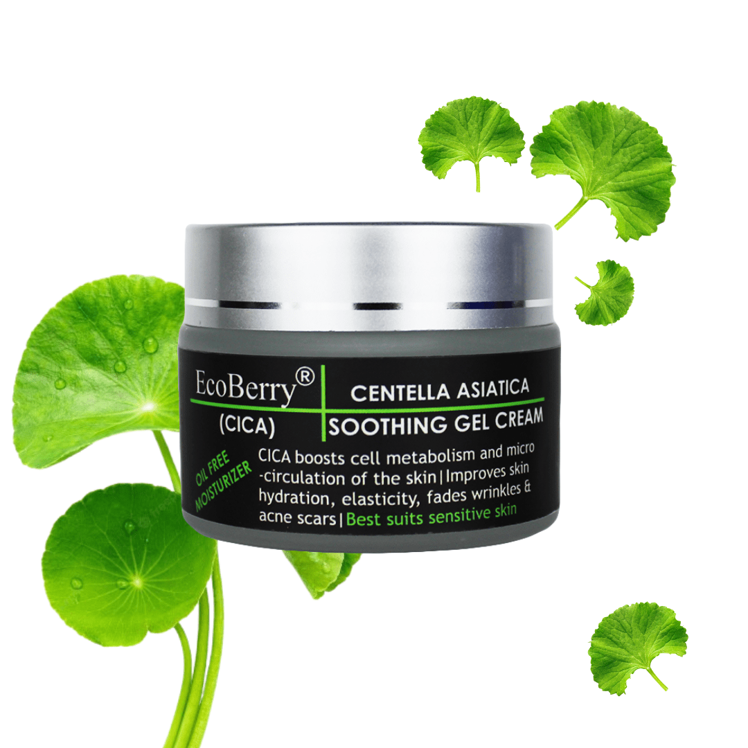 Centella Asiatica (CICA) Soothing Gel Cream - EcoBerry - Main Image