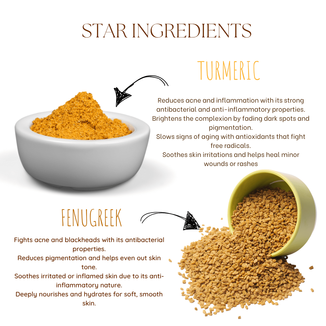 Fenugreek Turmeric Face Cream - EcoBerry