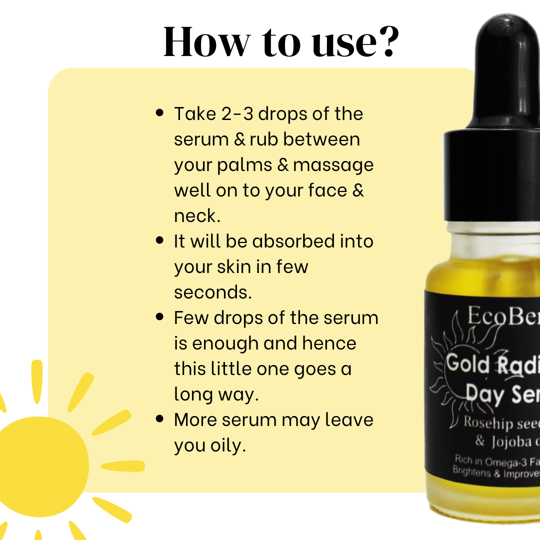 Gold Radiance Day Serum - EcoBerry