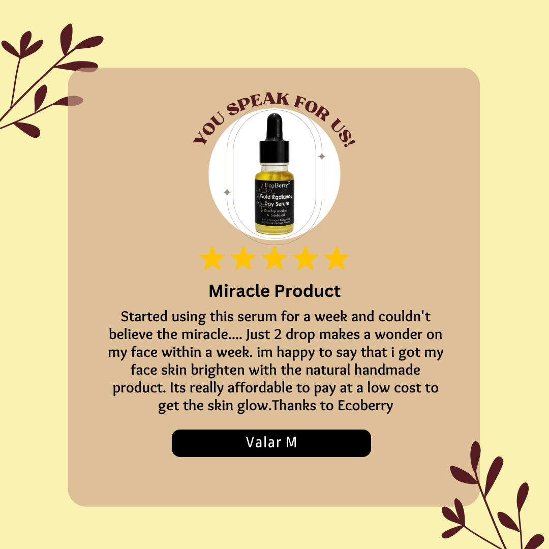 Gold Radiance Day Serum - EcoBerry
