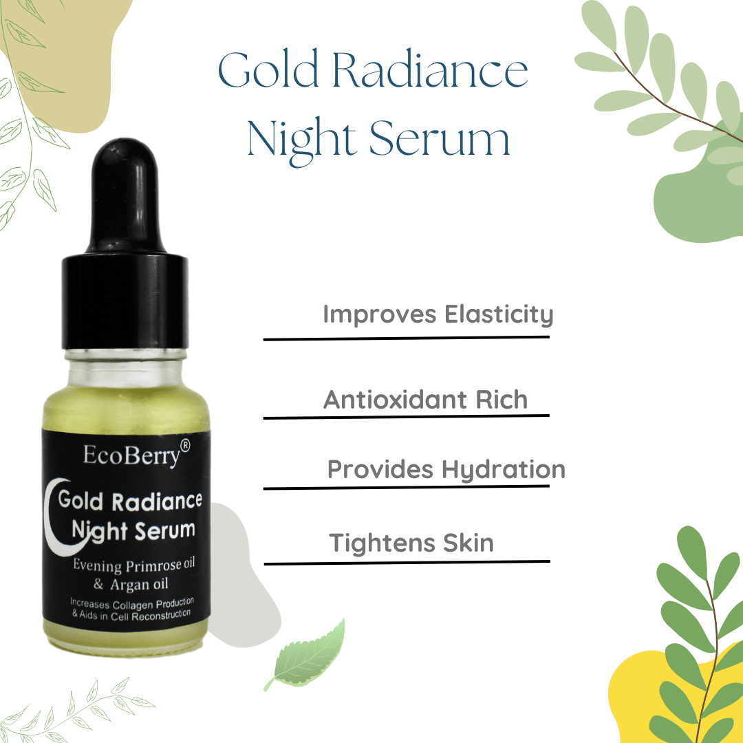 Gold Radiance Night Serum - EcoBerry