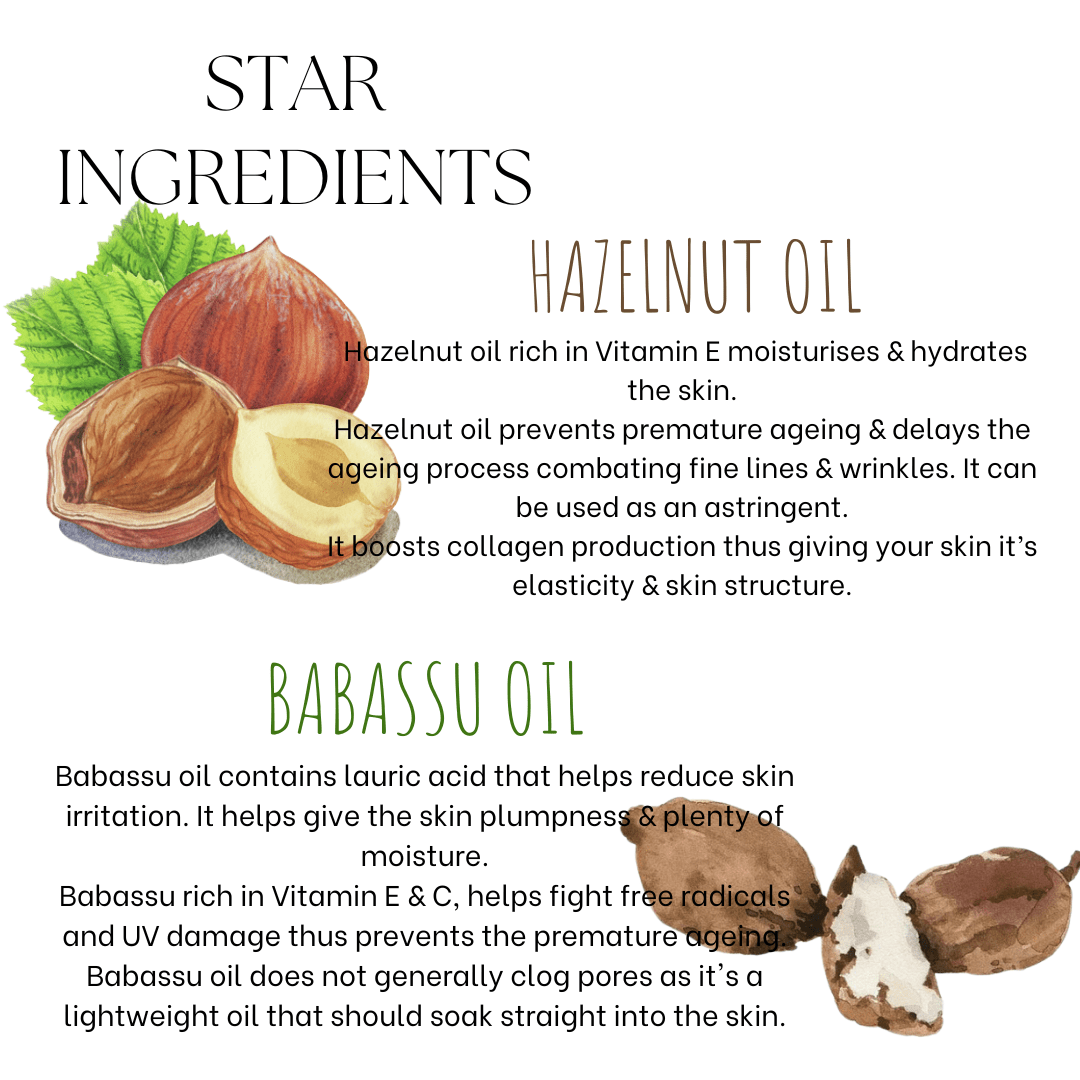 Hazelnut Babassu Cleansing Oil - EcoBerry