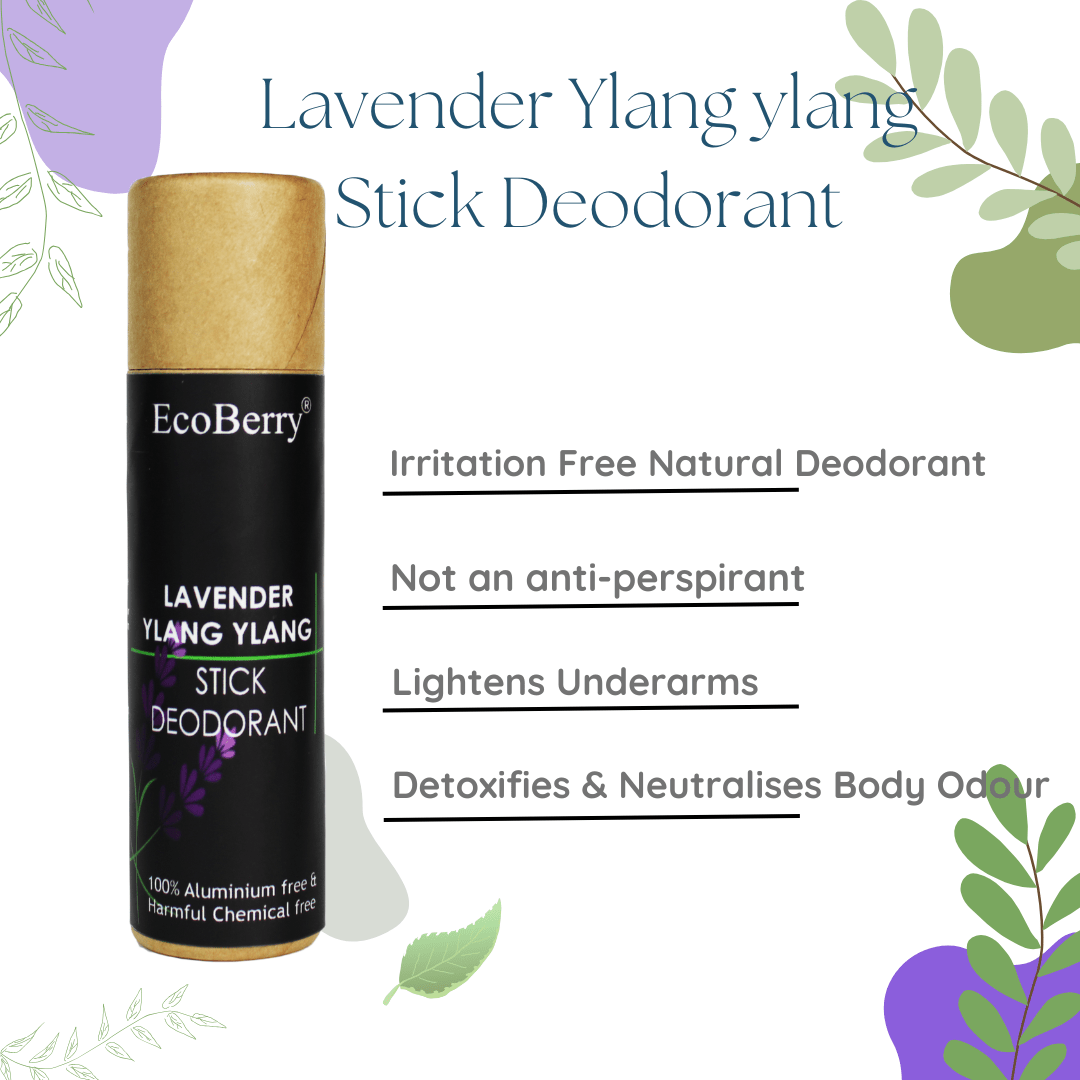 Lavender Ylang Ylang Stick Deodorant - EcoBerry