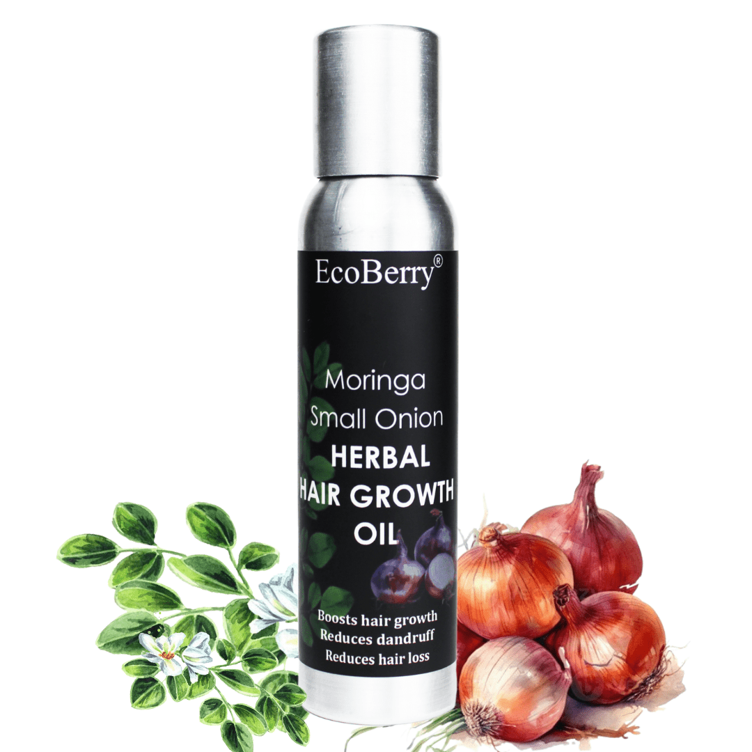 Moringa Small Onion Herbal Hair Growth Oil - EcoBerry