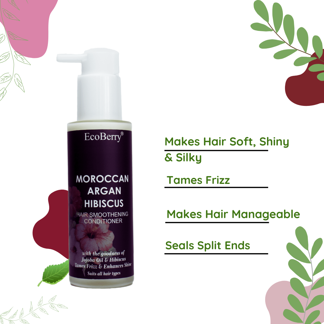 Moroccan Argan Hibiscus Hair Soothening Conditioner - EcoBerry
