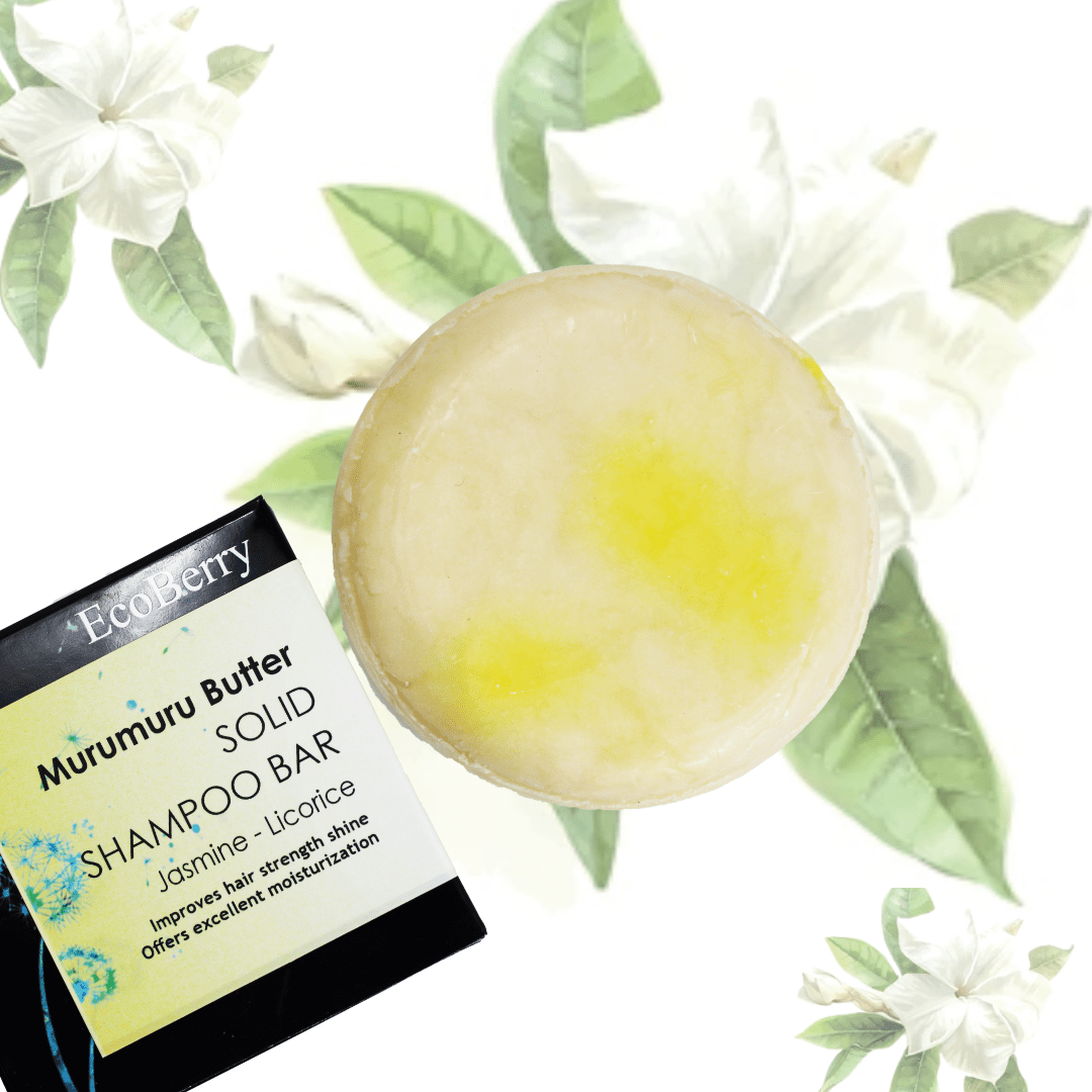 Murumuru Butter Solid Shampoo Bar - EcoBerry - Main Image