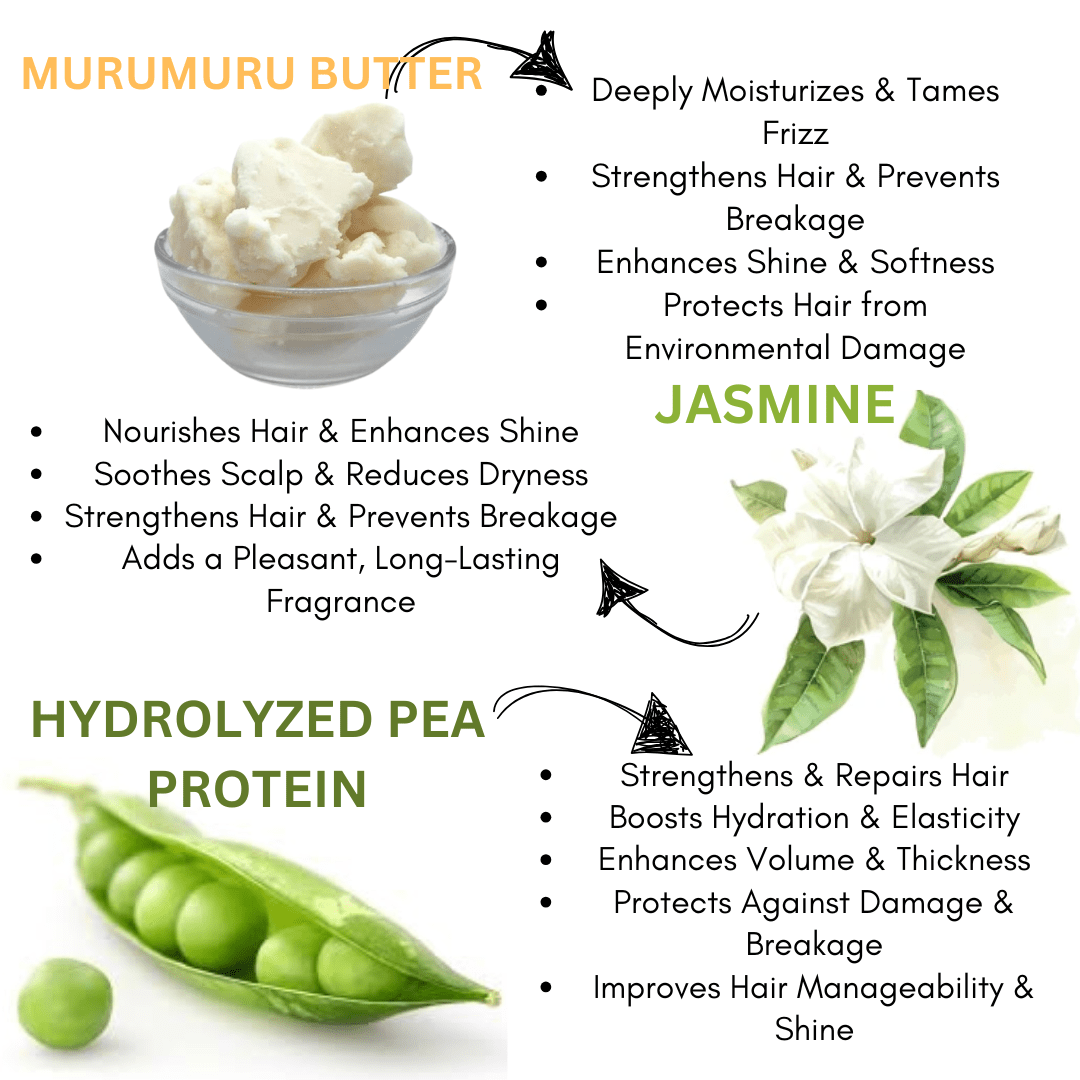 Murumuru Butter Solid Shampoo Bar - EcoBerry - Ingredients