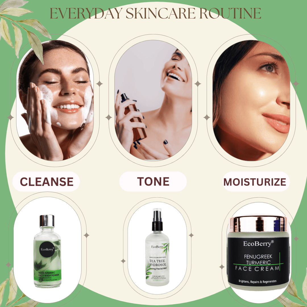 Neem Turmeric Face Wash Powder - EcoBerry