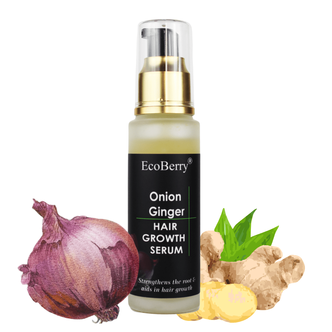 Onion Ginger Hair Growth Serum - EcoBerry - Main Image