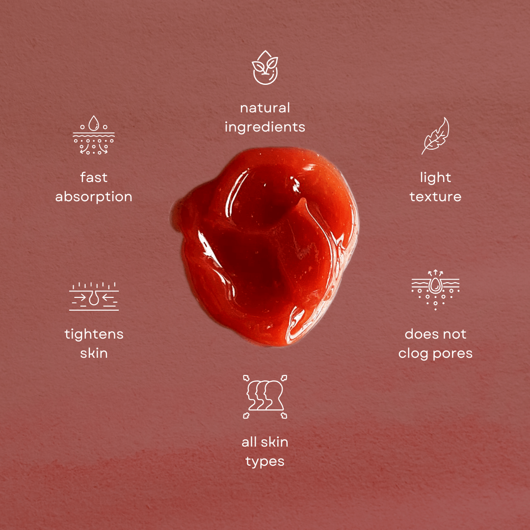 Red Wine Face Gel - EcoBerry - Features