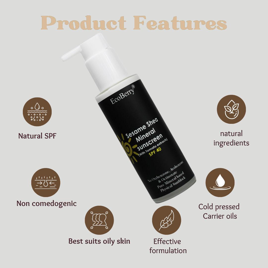 Sesame Shea Mineral Sunscreen - EcoBerry