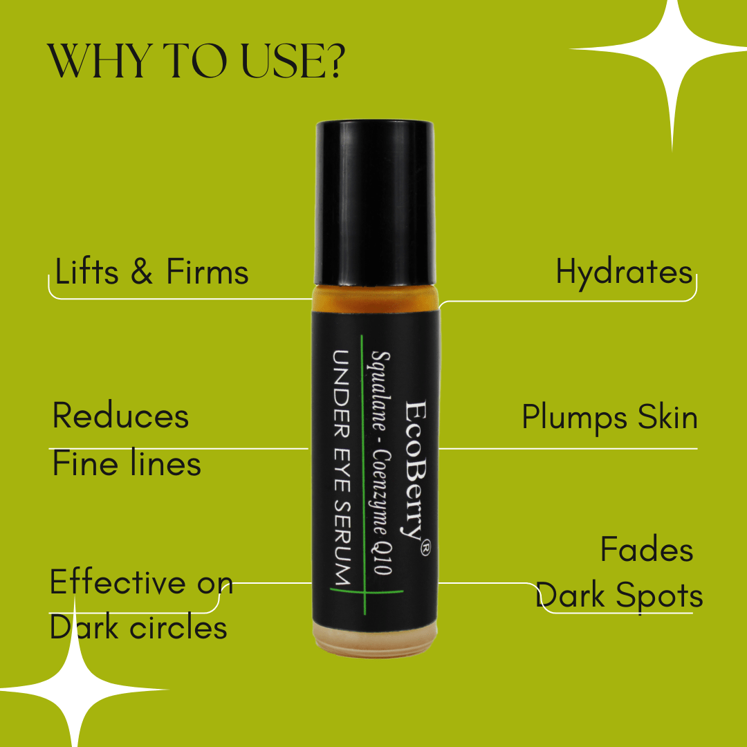 Squalane Coenzyme Q10 Under Eye Serum - EcoBerry
