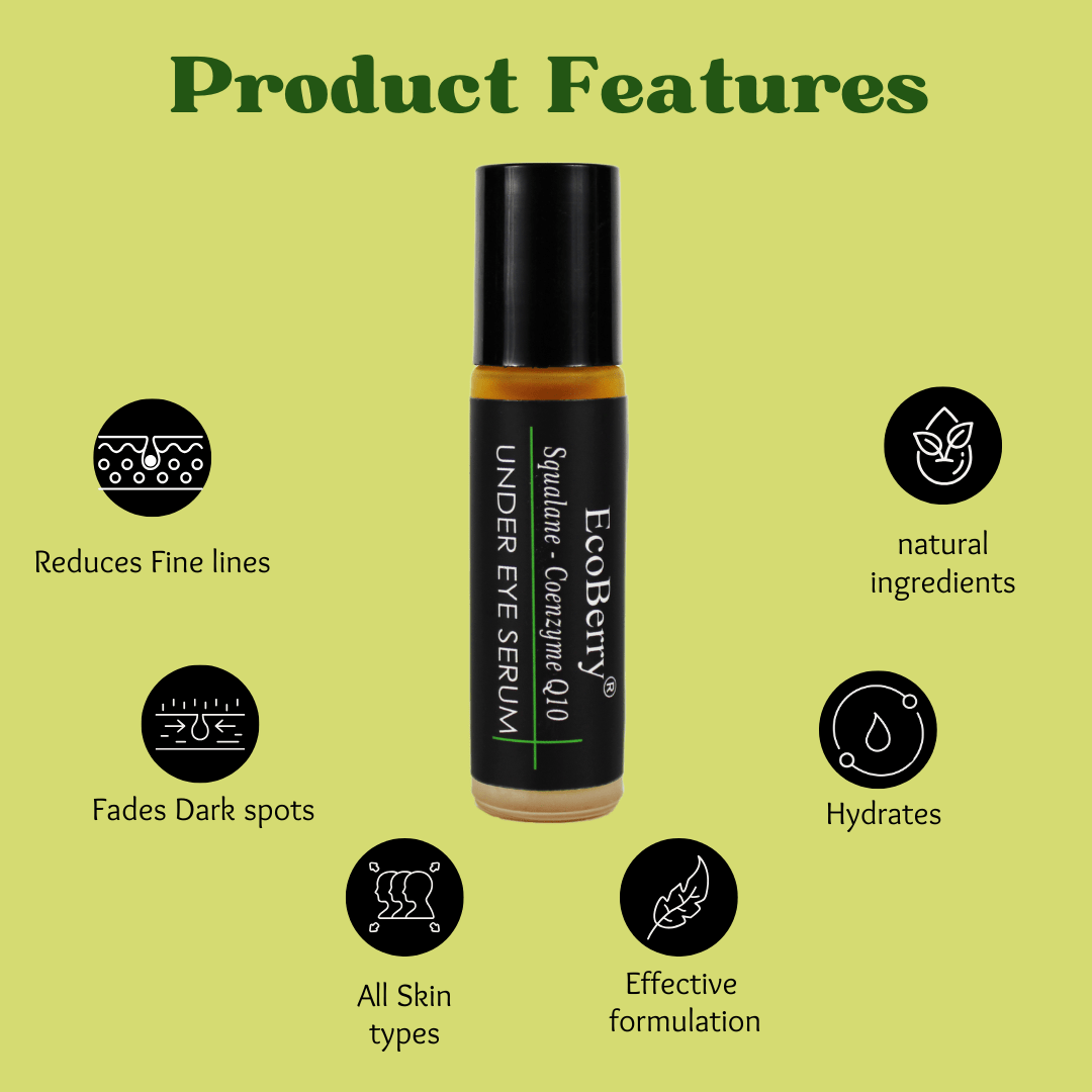 Squalane Coenzyme Q10 Under Eye Serum - EcoBerry