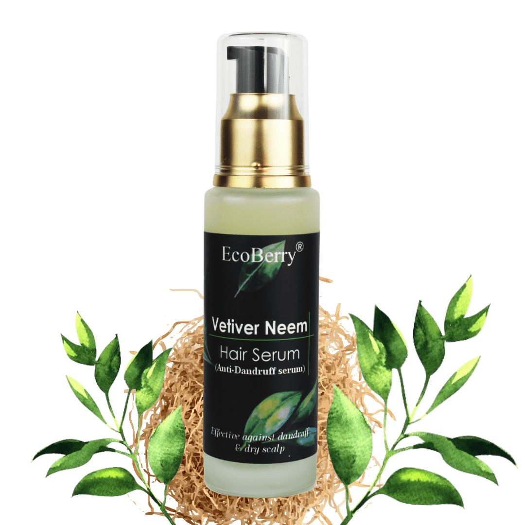 Vetiver Neem Anti - Dandruff Hair Serum - EcoBerry