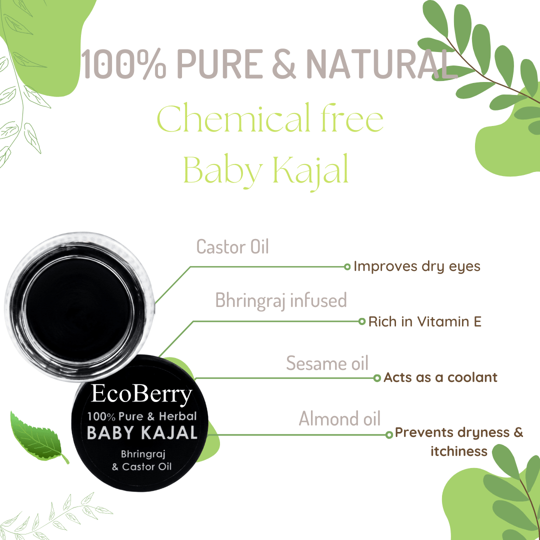 Baby Kajal - Natural Kajal - EcoBerry
