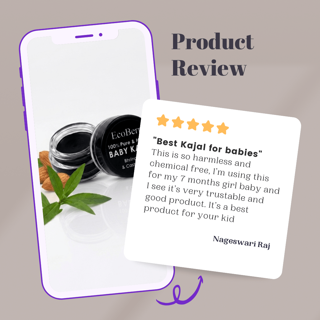 Baby Kajal - Natural Kajal - EcoBerry