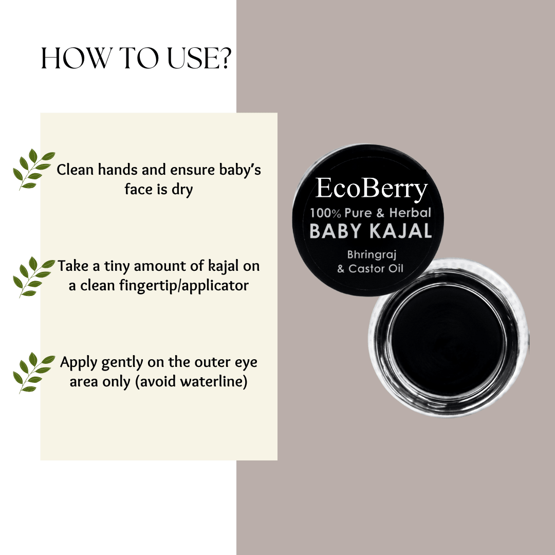 Baby Kajal - Natural Kajal - EcoBerry