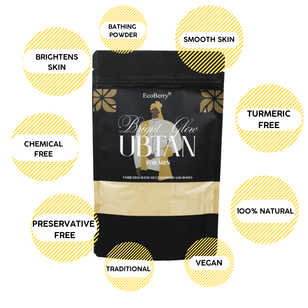 Bright Glow Ubtan For Men - EcoBerry