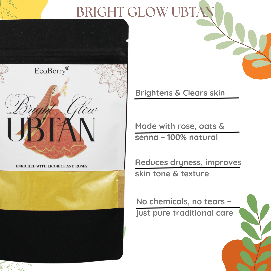Bright Glow Ubtan For Women - EcoBerry
