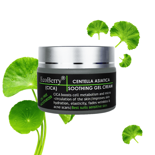 Centella Asiatica (CICA) Soothing Gel Cream - EcoBerry