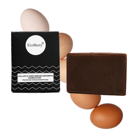 Egg Apple Cider Vinegar Senna Shampoo Bar - EcoBerry