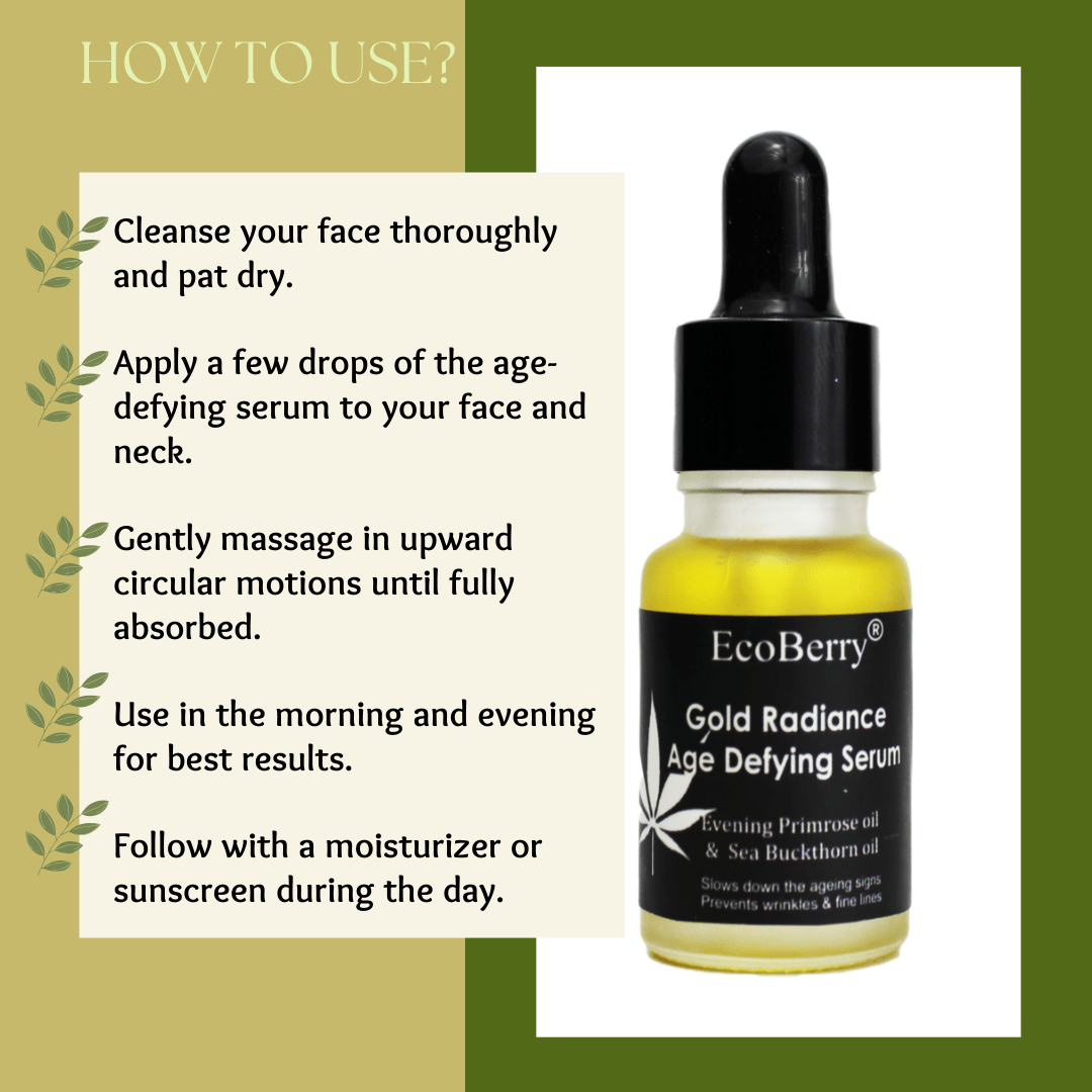 Gold Radiance Age Defying Serum - EcoBerry