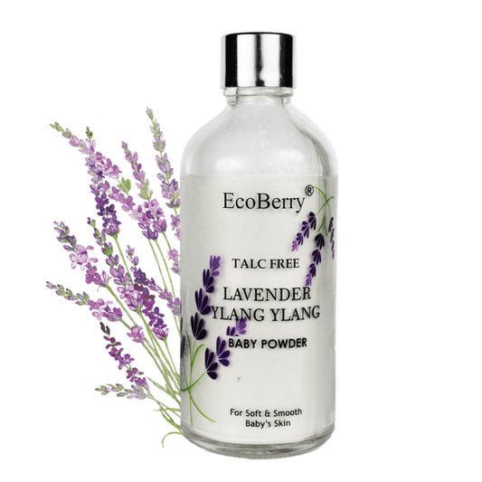 Lavender Ylang Ylang Baby Powder - EcoBerry