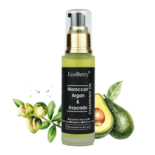Moroccan Argan Avocado Cleansing Oil - EcoBerry