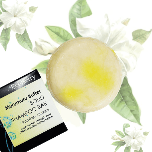 Murumuru Butter Solid Shampoo Bar - EcoBerry
