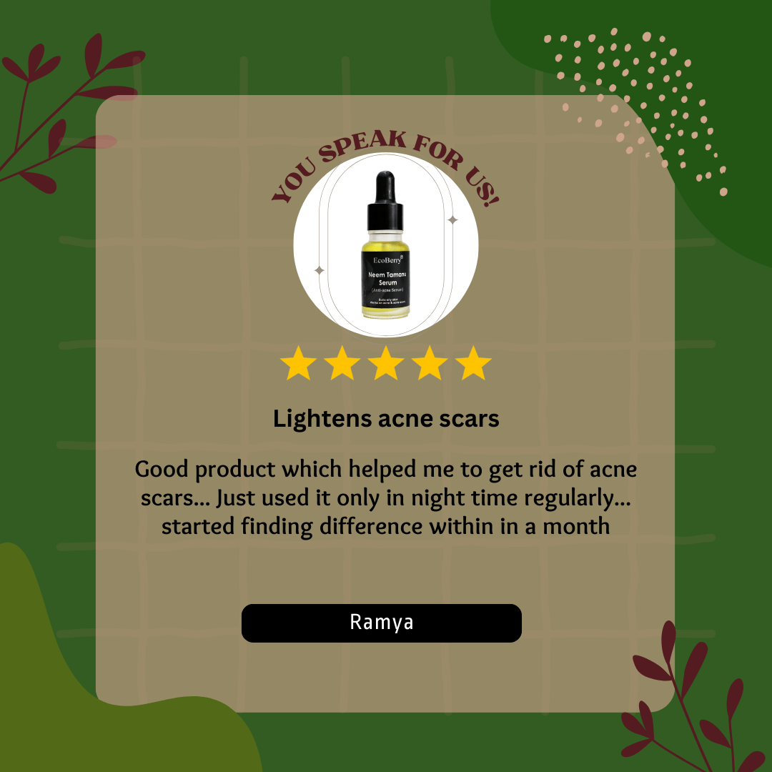 Neem Tamanu Anti - acne Serum - EcoBerry