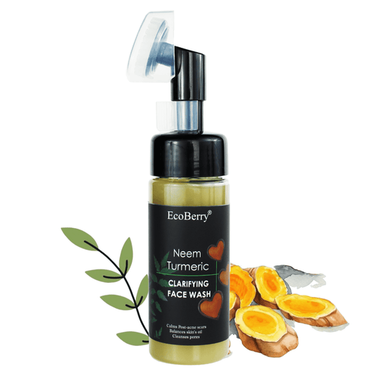Neem Turmeric Clarifying Face Wash - EcoBerry