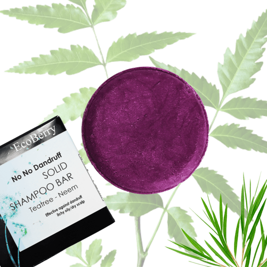No No Dandruff Solid Shampoo Bar - EcoBerry