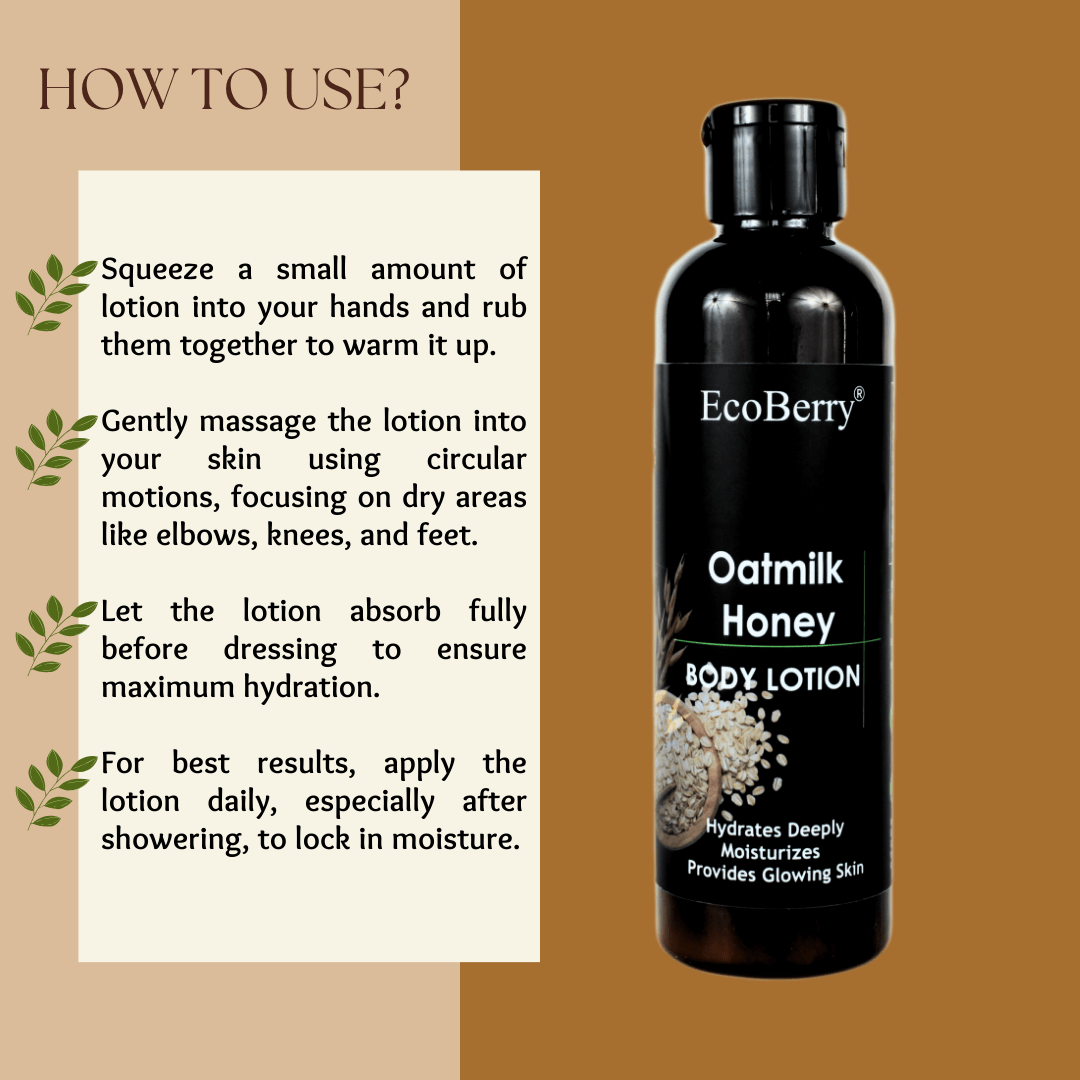 Oatmilk Honey Body Lotion - EcoBerry
