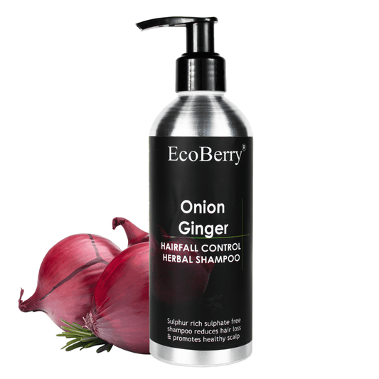 Onion Ginger Herbal Shampoo - EcoBerry