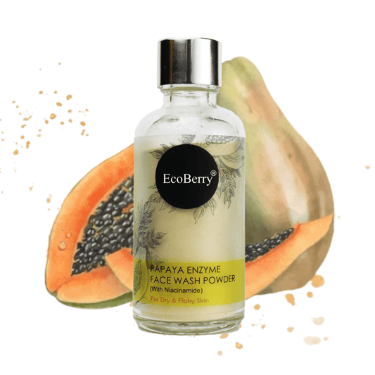 Papaya Enzyme Face Wash Powder - EcoBerry