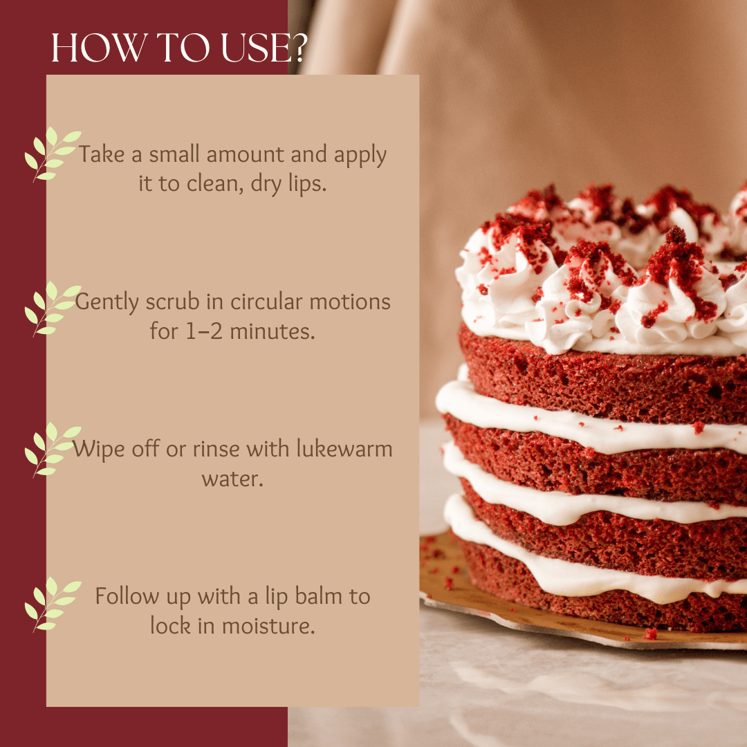 Red Velvet Lip Scrub - EcoBerry