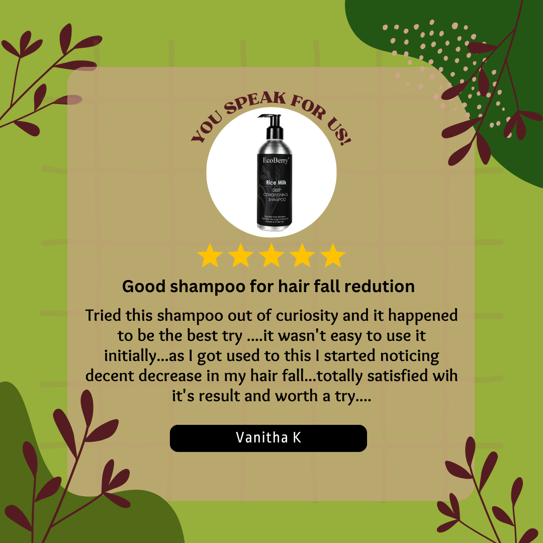 Rice Milk Deep Conditioning Shampoo - EcoBerry - Review