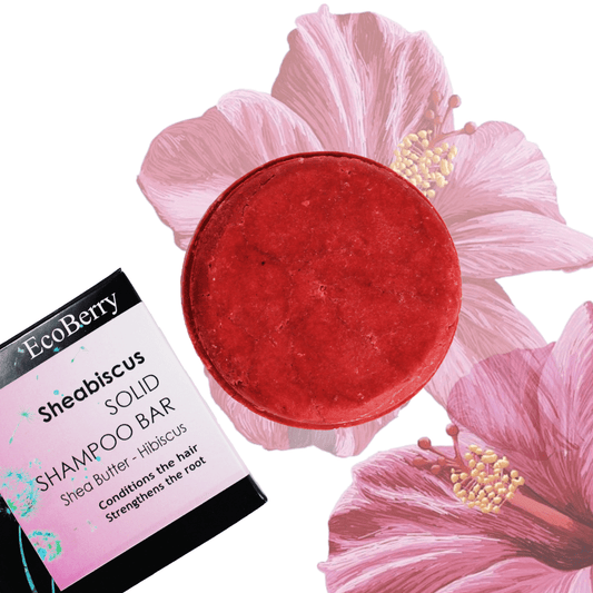 Sheabiscus Solid Shampoo Bar - EcoBerry