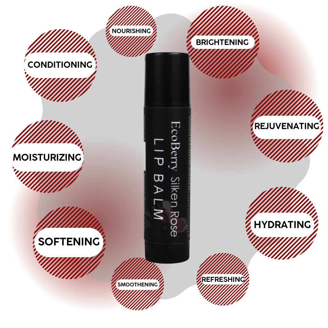 Silken Rose Lip Balm - EcoBerry