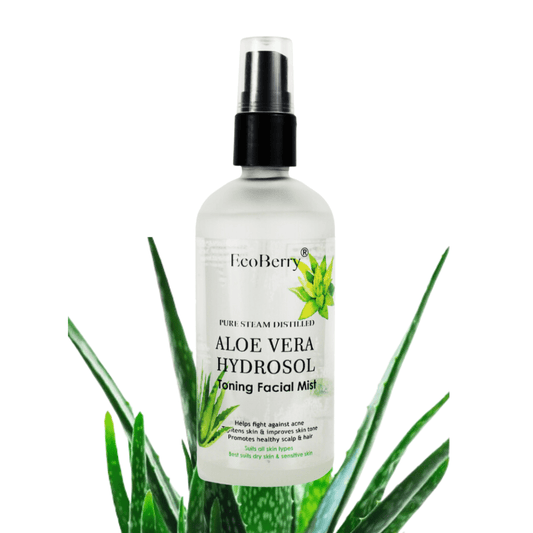 Steam Distilled Aloe vera Hydrosol Toning Mist - EcoBerry