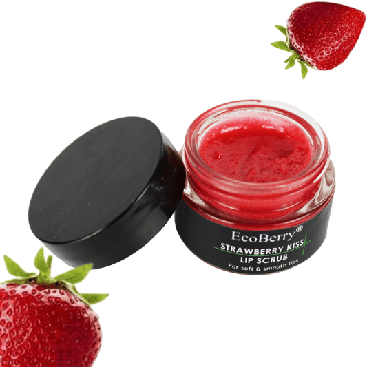 Strawberry Kiss Lip Scrub - EcoBerry