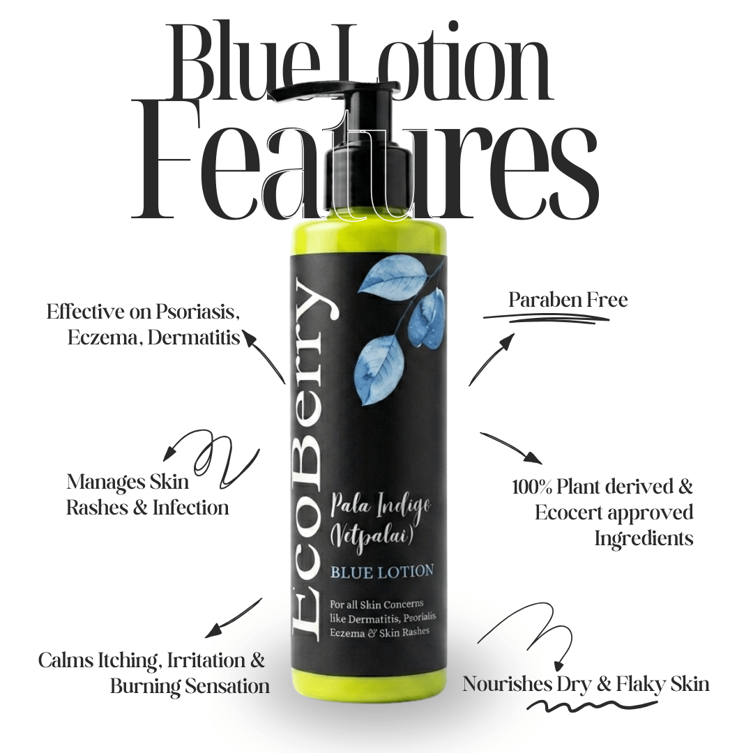 Vetpalai (Pala Indigo) Blue Lotion - EcoBerry