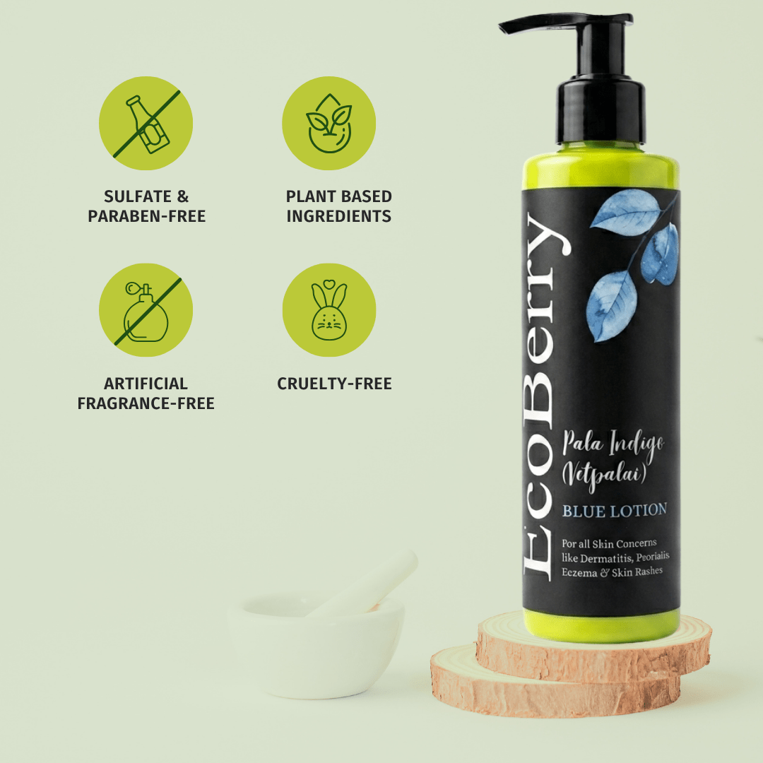 Vetpalai (Pala Indigo) Blue Lotion - EcoBerry